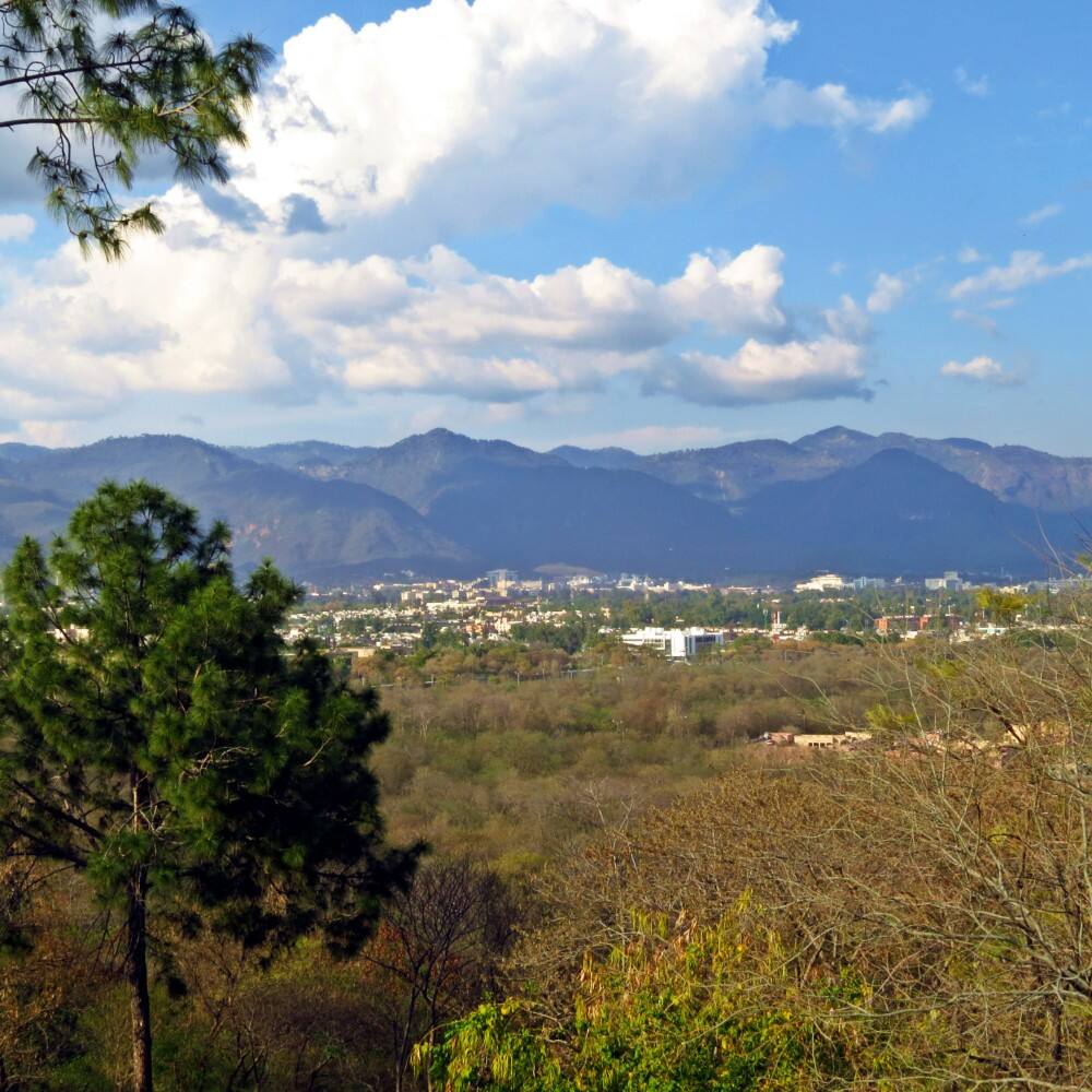 view of the margalla hills in islamabad pakistan