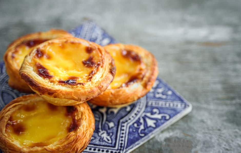 egg tart yellow lisbon portugal