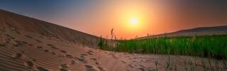 dammam desert sunset