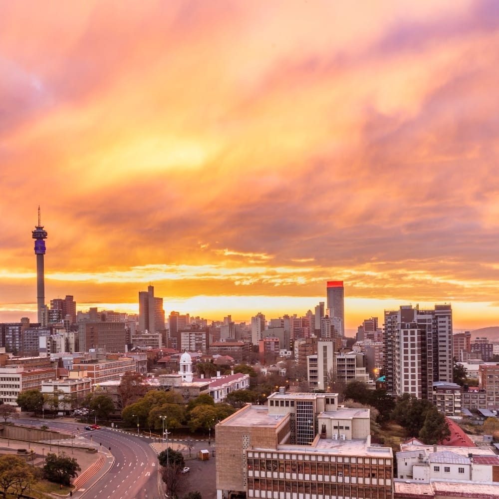 What’s the weather like in Johannesburg?
