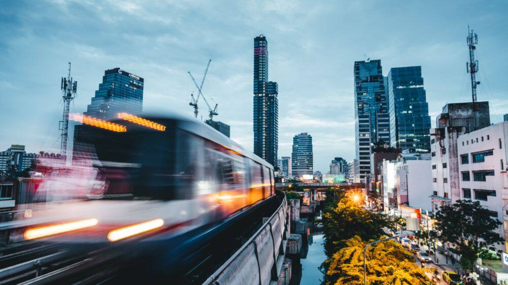 subway track bangkok 