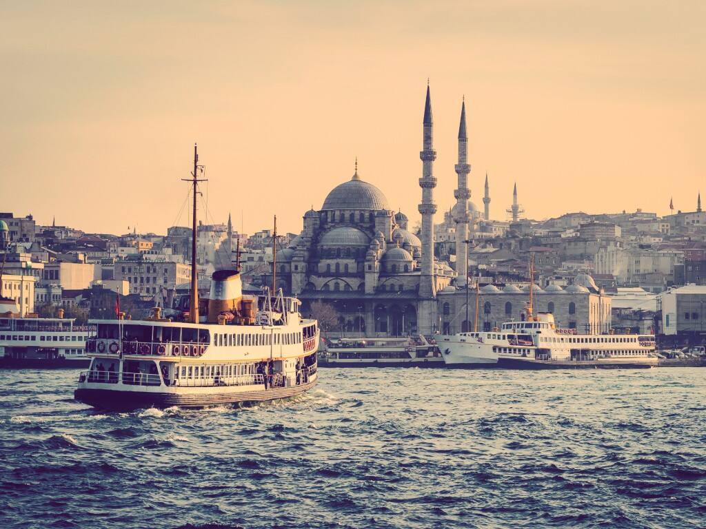 turkey sea steamboats bosphorus