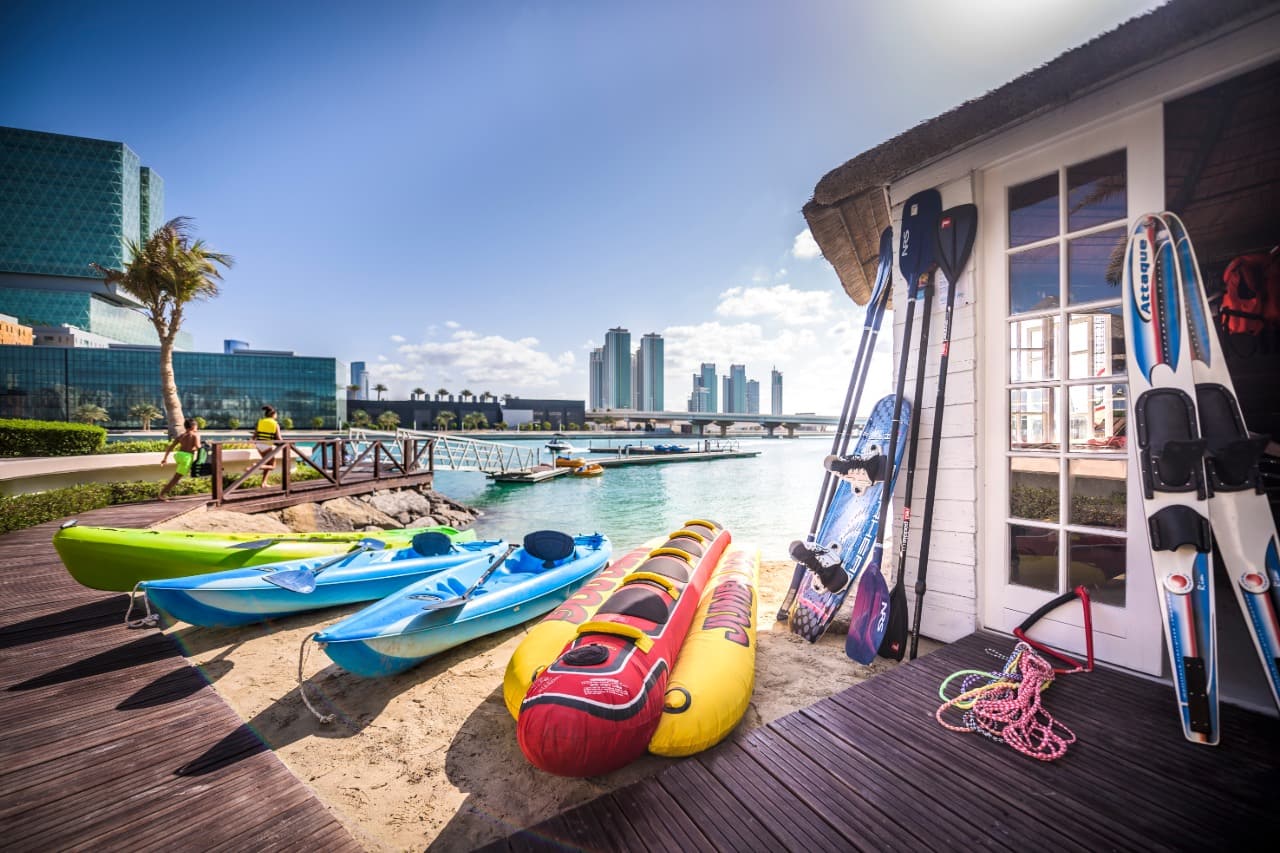 watersport equipment by sea abu dhabi