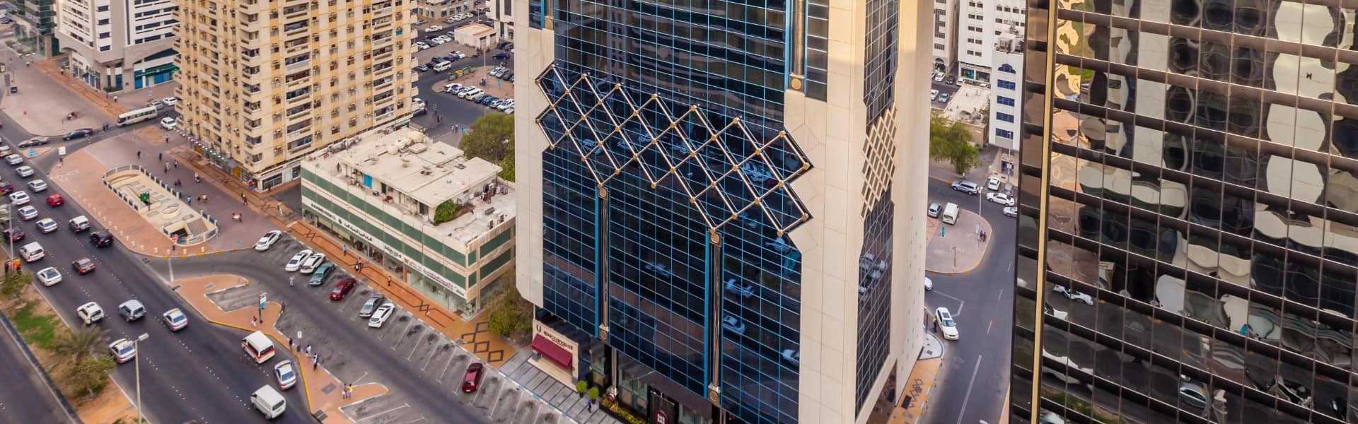 crowne plaza yas island hotel exterior