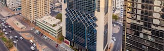 crowne plaza yas island hotel exterior