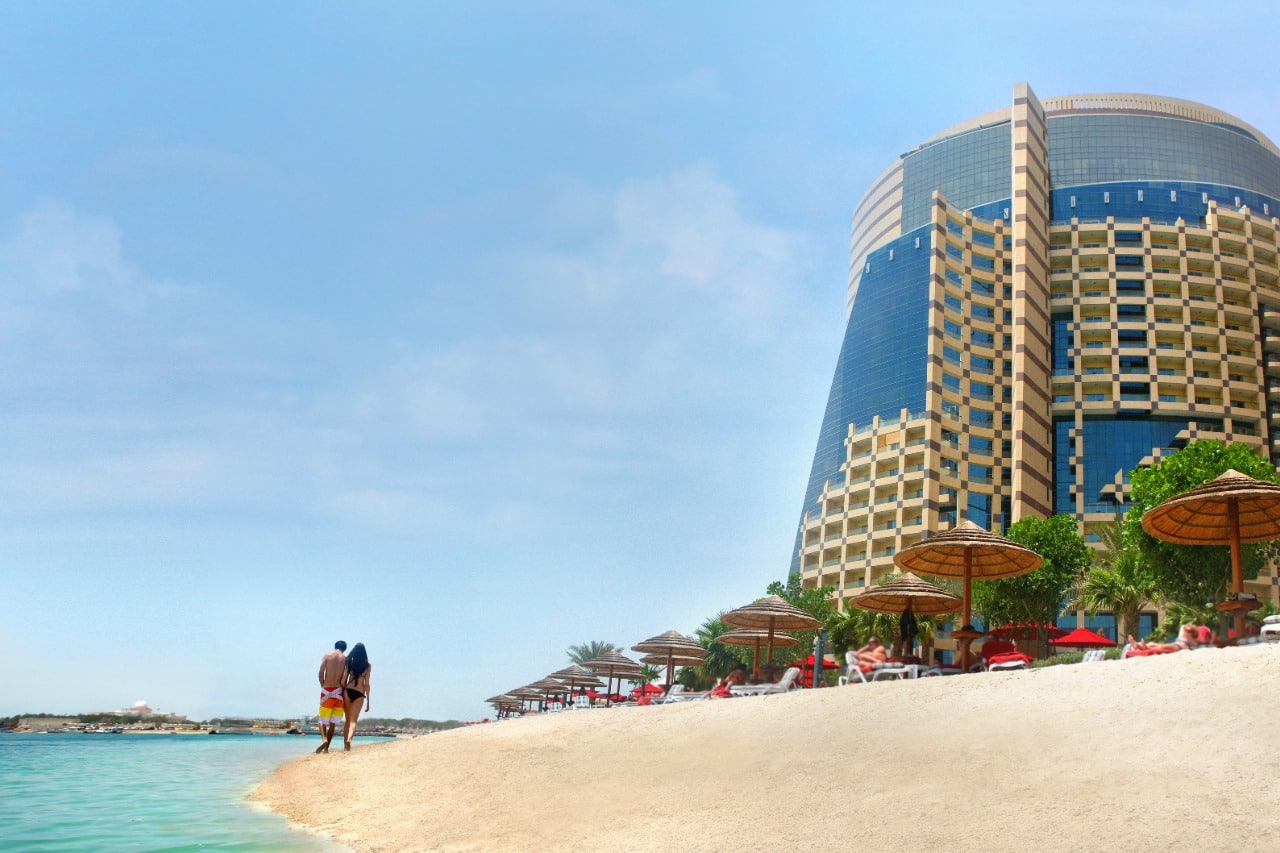 khalidiya hotel beach