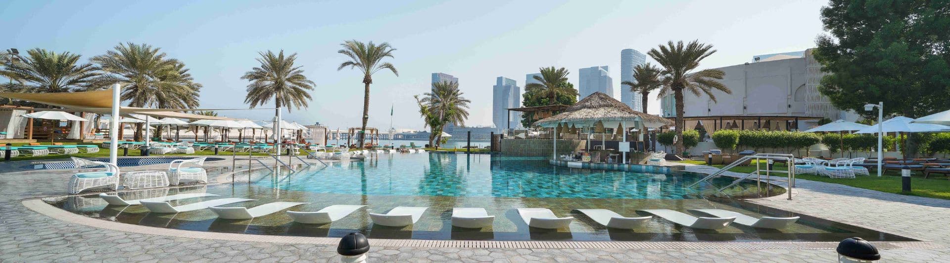 le meridien hotel lobby during the day