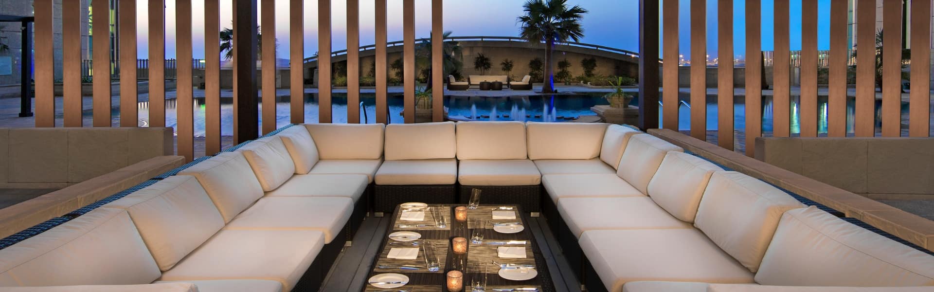 sofitel hotel grill outdoor shot