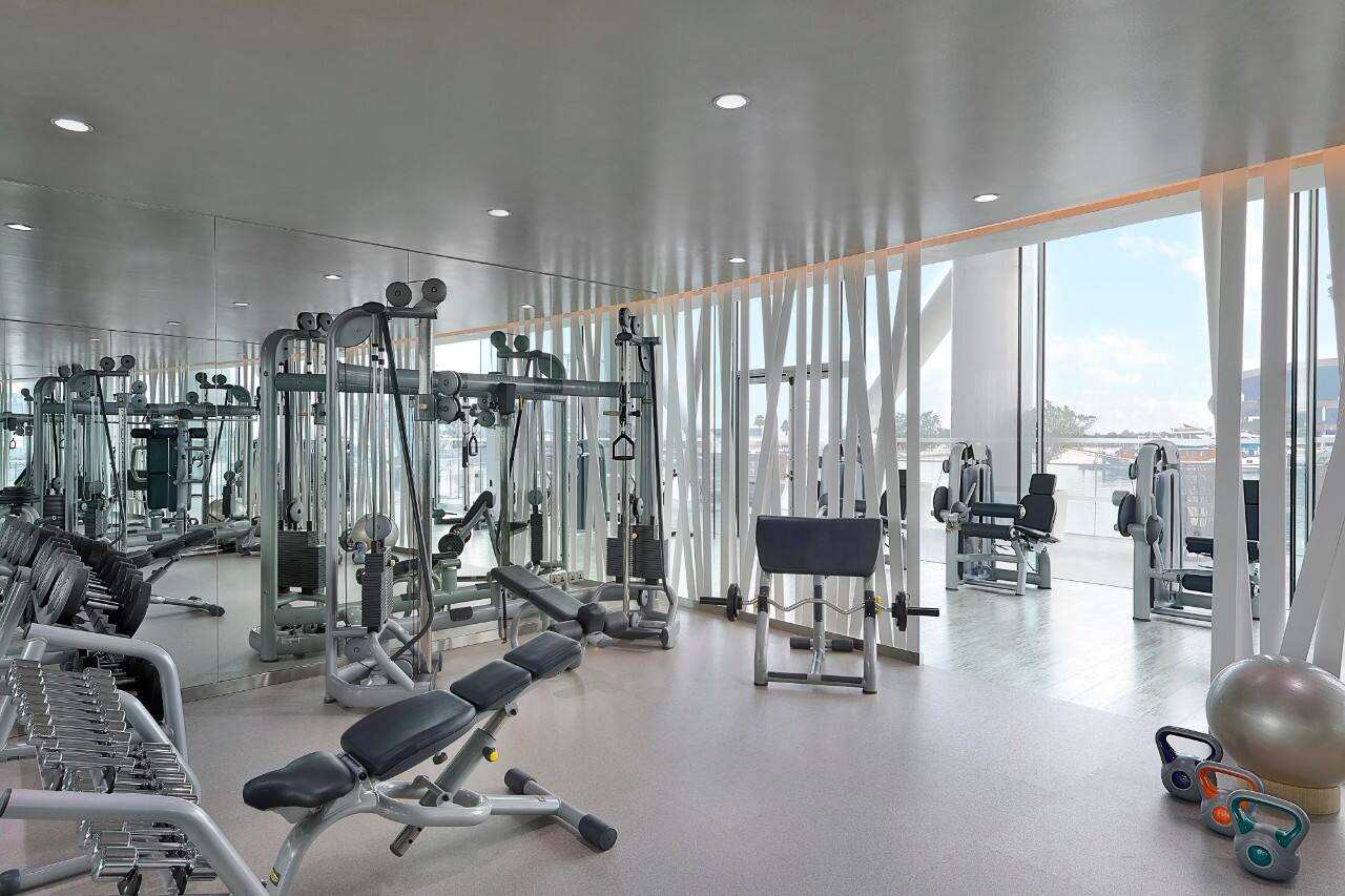w abu dhabi hotel gym