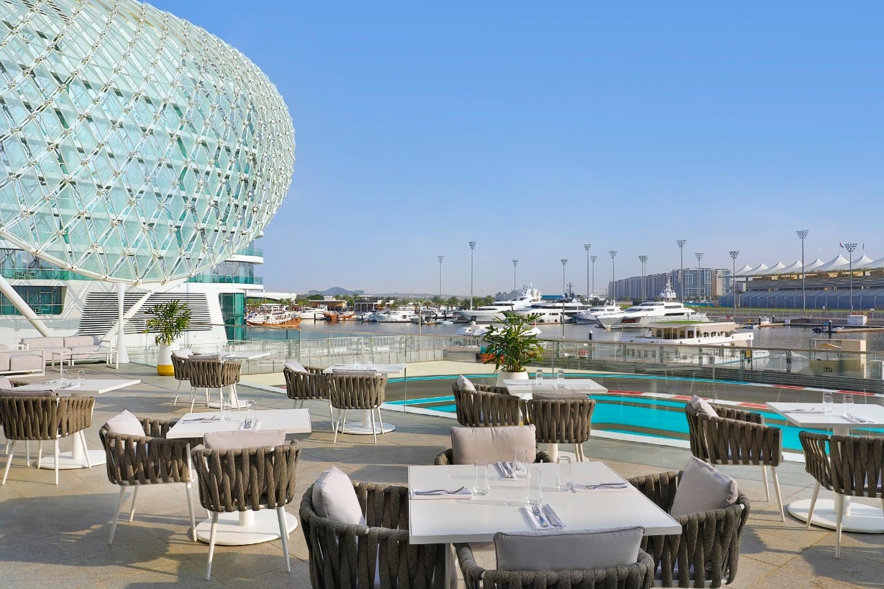 pool and outdoor seating w abu dhabi