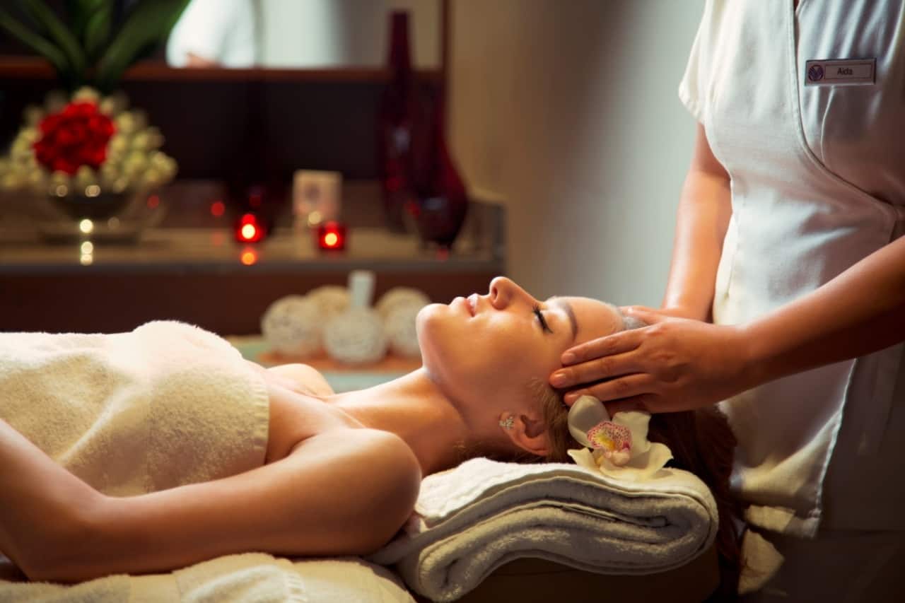 head massage at yas island rotana spa