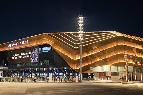 Etihad Arena sustainability