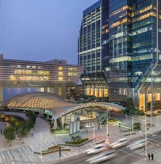 the galleria mall facade