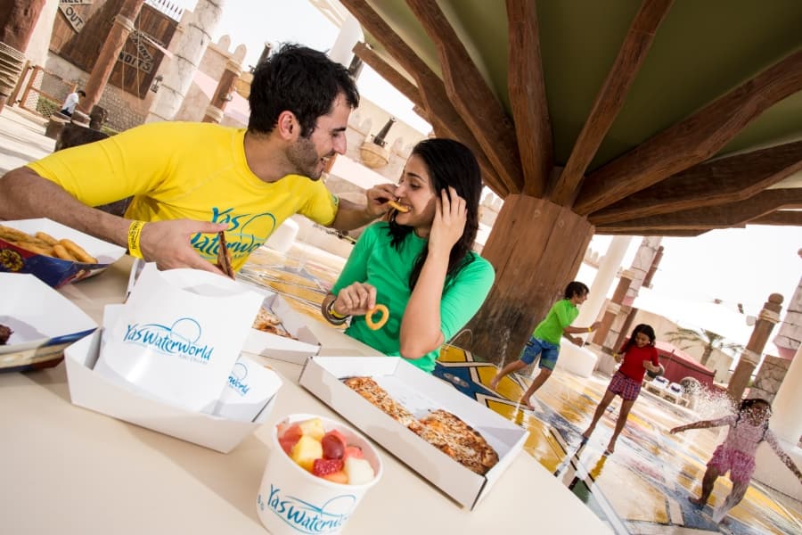 dine at yas waterworld