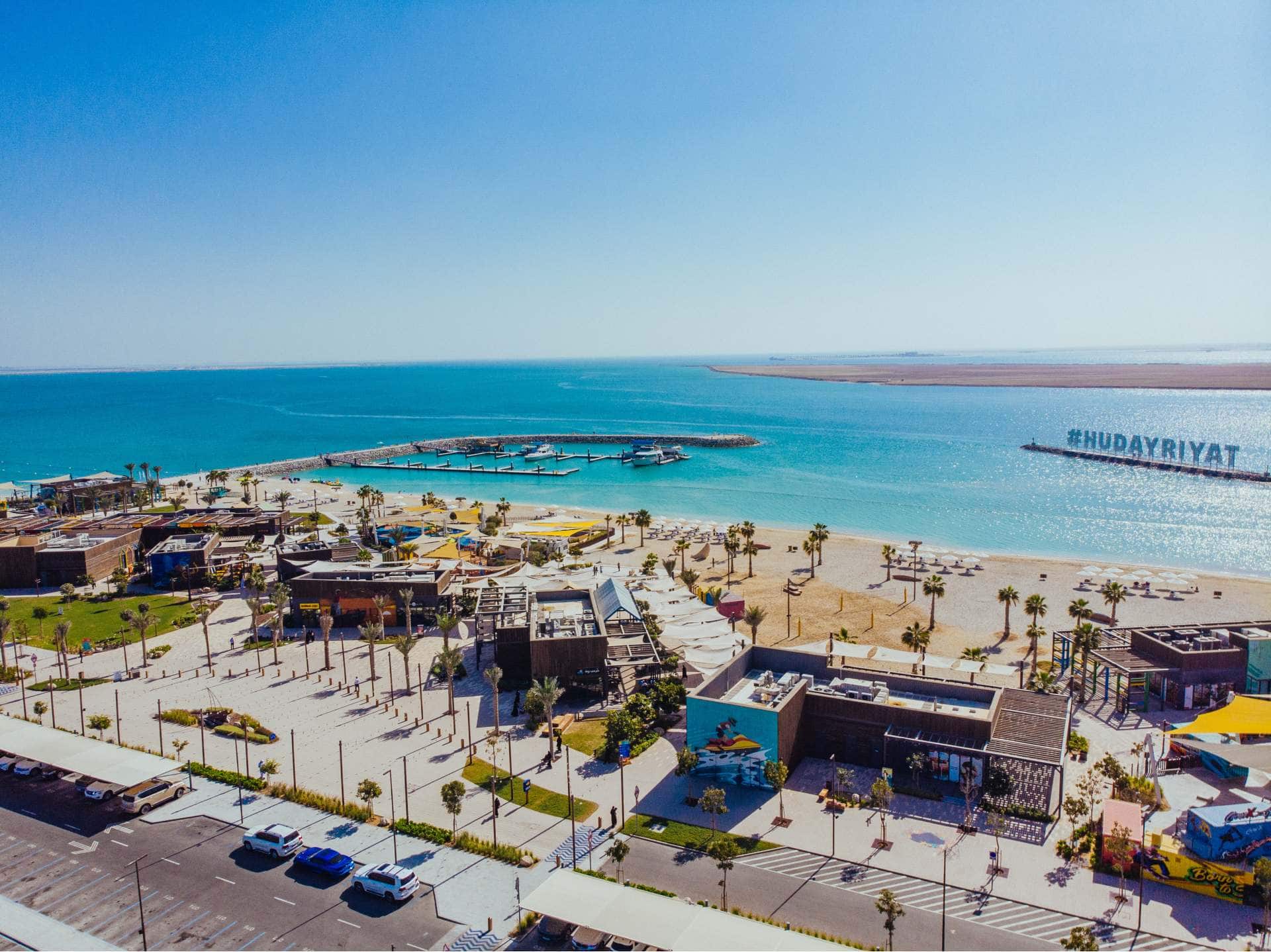 view of al hudayriat island