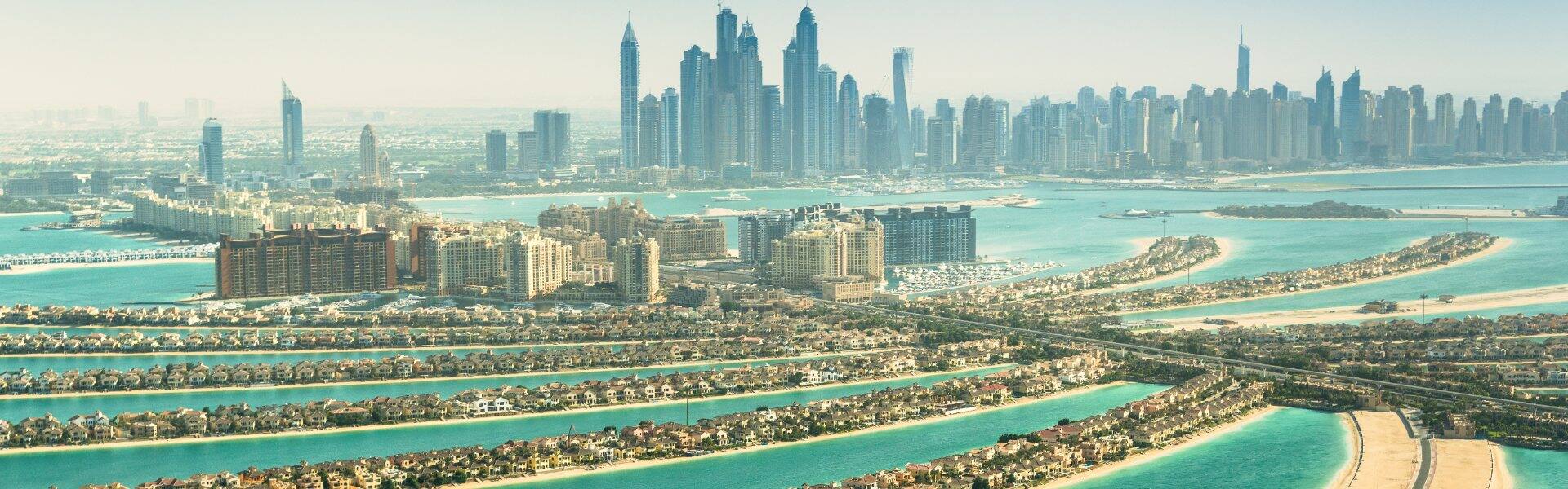 palm beach jumeirah in dubai uae