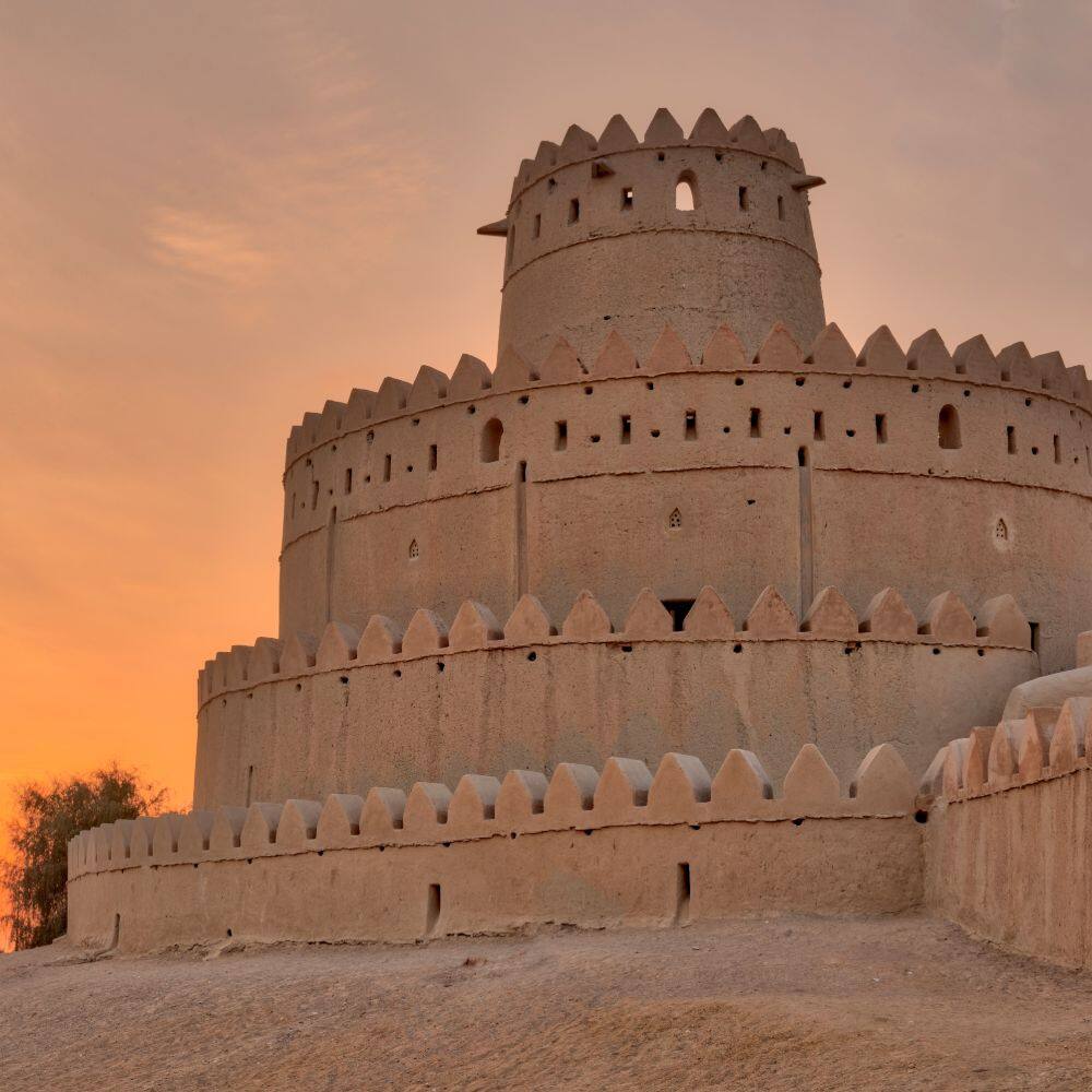 al jahili fort in al ain abu dhabi uae