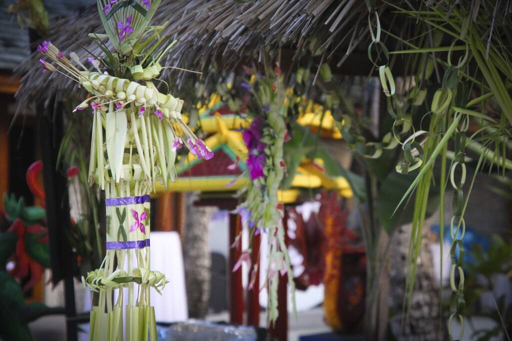 Palm tree decoration