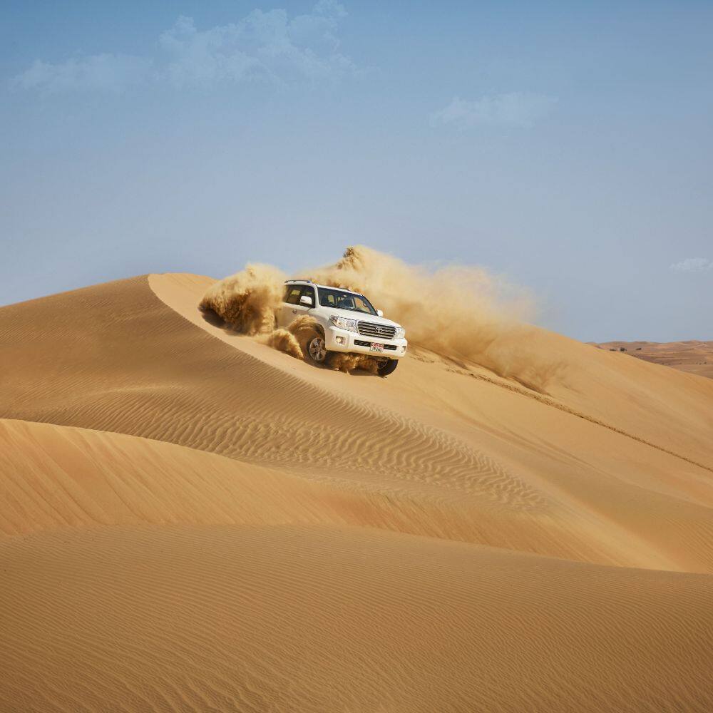 abu dhabi dune bashing
