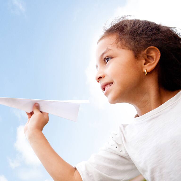 child-with-paper-plane