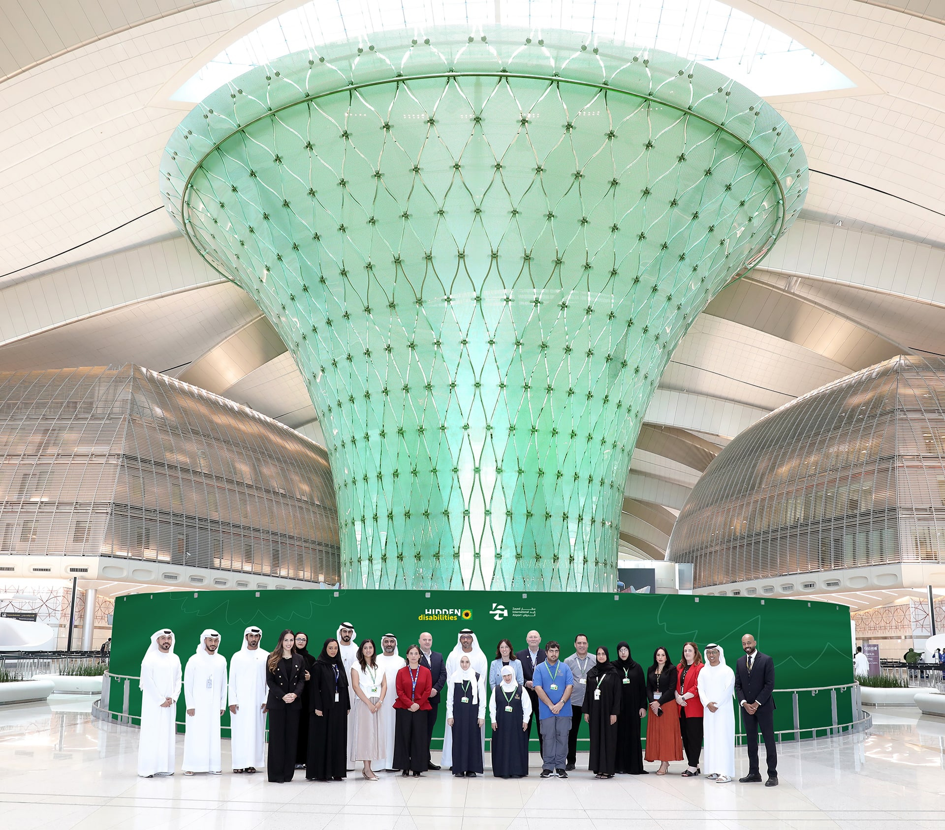 Abu Dhabi Airports and Etihad Airways join the global network of Hidden Disabilities Sunflower