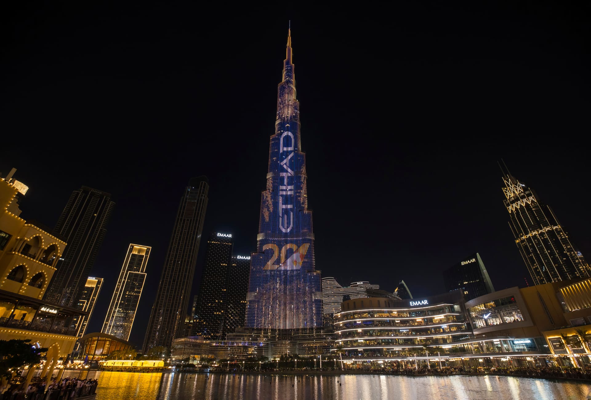 Burj Khalifa lights up for Etihad’s 20th Anniversary
