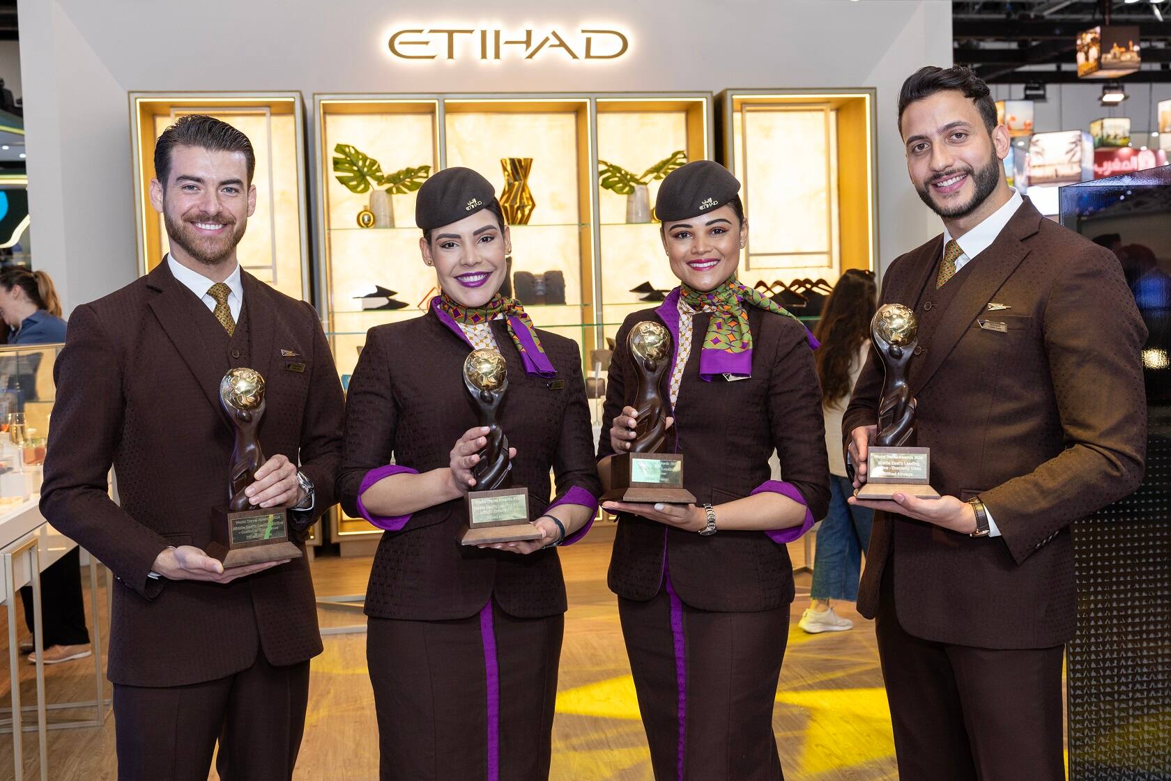 Double award win for Etihad Airways’ Cabin Crew in multi-award win