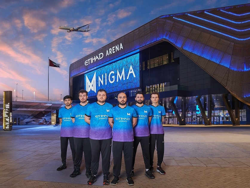Etihad Airways announce landmark partnership with leading Esports team Nigma 