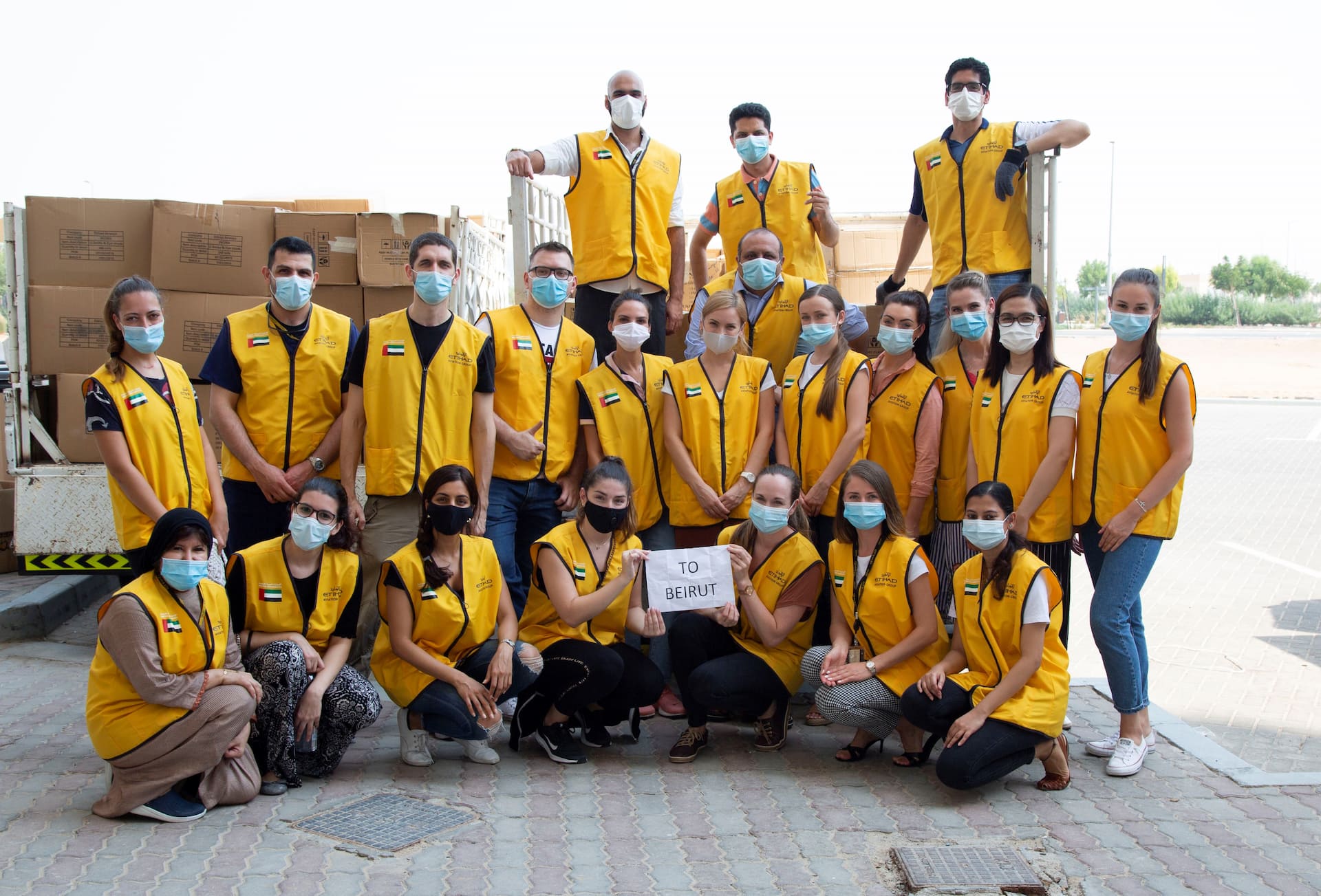 etihad-airways-employees-volunteer-to-support-beirut