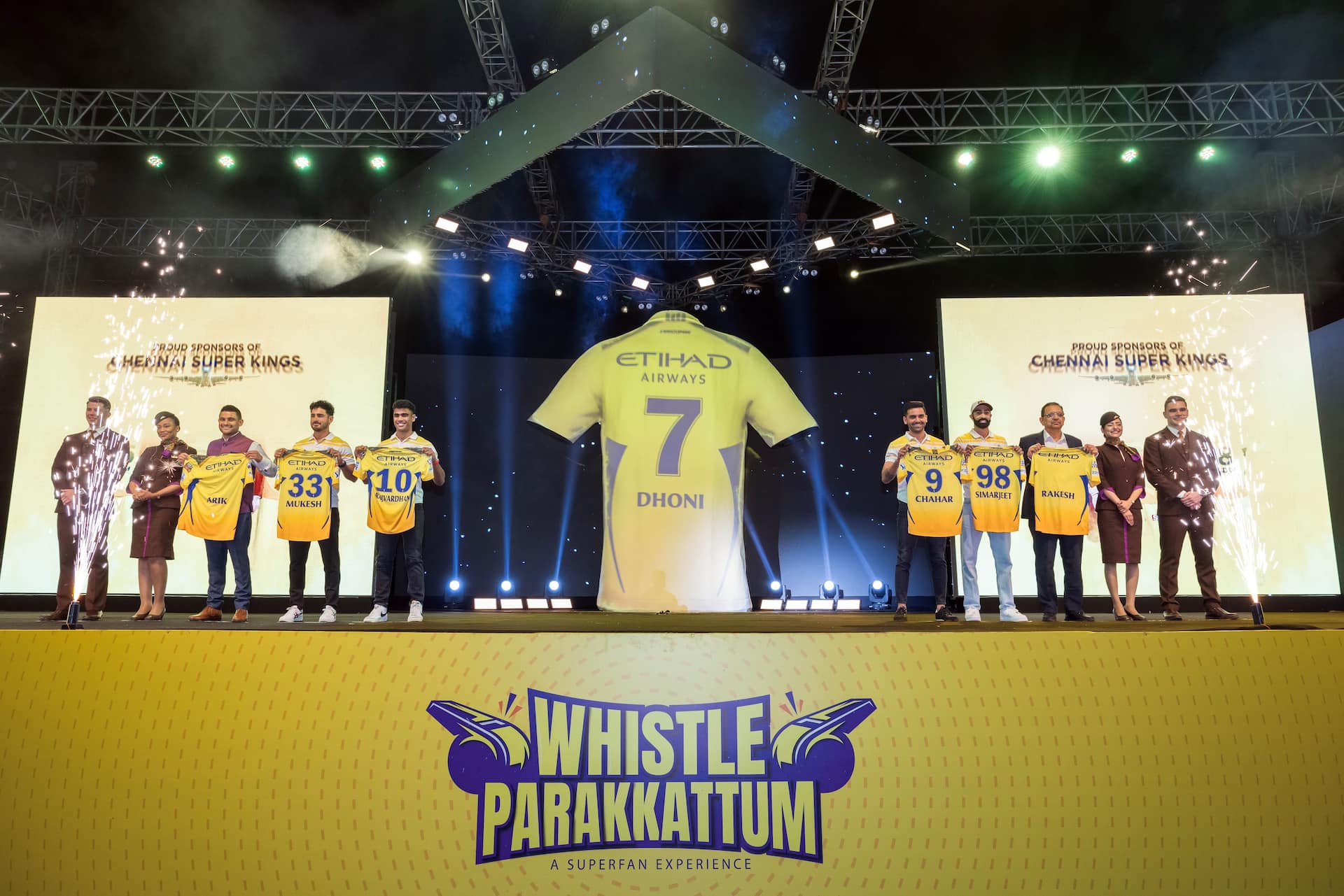 Etihad Airways takes flight as official sponsor of Chennai Super Kings