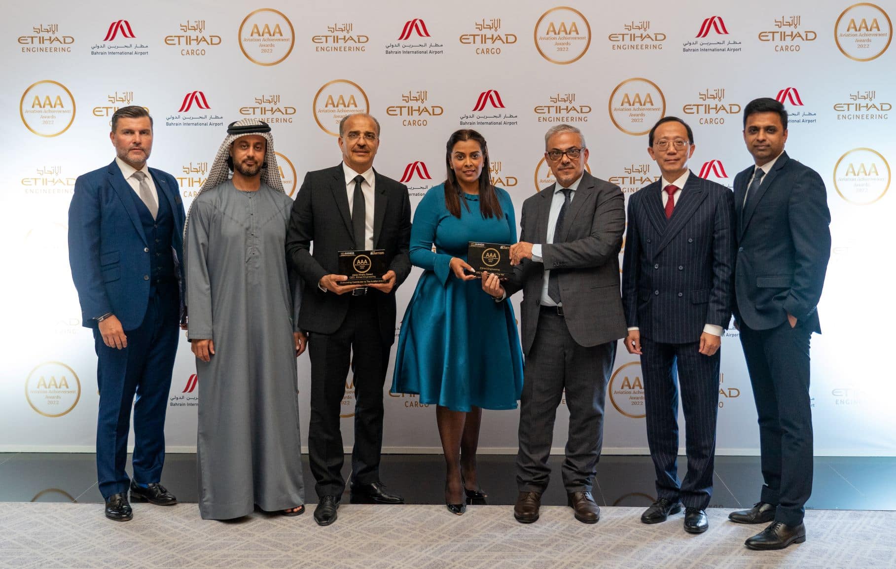 Etihad Engineering receives industry recognition  at Aviation Achievement Awards 2022