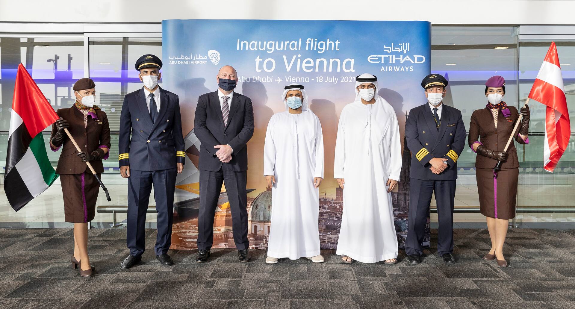 Etihad launches 65th destination with first flight to Vienna