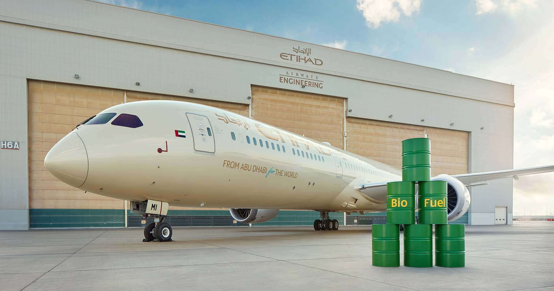 Etihad Inaugurates Pioneering 2020 ecoDemonstrator aircraft into service