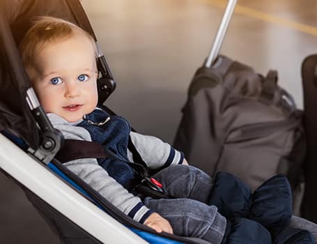 young passengers travelling alone