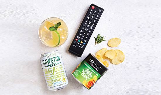 on board drinks and snacks