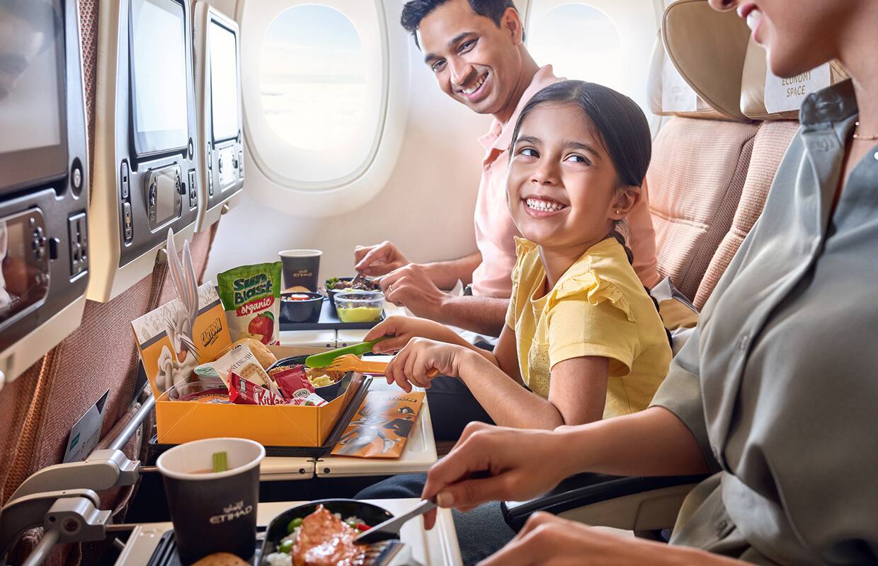 Fly Economy Class with Etihad Airways